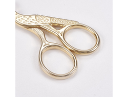 Ножницы для рукоделия "Цапельки" - ЗОЛОТО