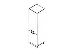 Кухонный пенал Равенна Фиеста П60 2 дв холодильник
