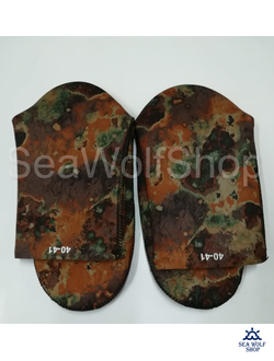 Носки неопреновые 5мм AquaDiscovery "OPEN CELL Duratex Camo" p.44/45