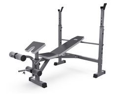 Скамья со стойками под штангу DFC D705