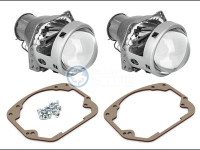 Бигалогенный комплект Hella 3R H7 с рамками для замены штатных линз автомобиля Acura RDX (2006-2012 г.в.)