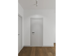 Напольный плинтус Decor-Dizayn DD717, для покраски, влагостойкий, ударопрочный, 2 метра