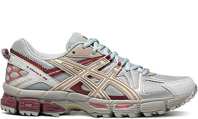 Asics Gel Kahana 8 Grey Bordo Серые с бордовым