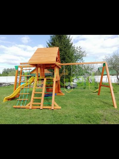 Детская площадка IgraGrad Крепость Фани с рукоходом (Домик)