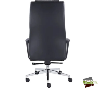 Кресло UTFC Канзас М-111 пластик/хром черный