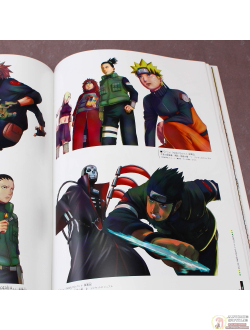 Оригинальный Арт Бук Naruto the Animation Chronicle: Ten (Наруто)