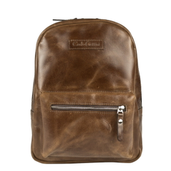 Женский кожаный рюкзак Anzolla cognac (арт. 3040-03)