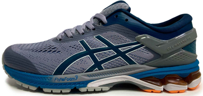 Asics Gel Kayano 26 Blue Grey Orange