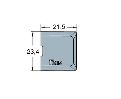 Заглушка к эксцентрику SYSTEM 6, никель