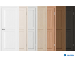 Дверь Оптима Порте царговая экошпон Турин 523АПП.111 Молдинг SC/SB купить в Челябинске | КВИРТЕК