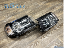 Фары Toyota Land Cruiser 100 черные