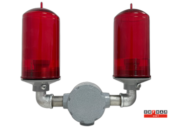 Сдвоенный 2хЗОМ Поликарбонат с UV-защитой, тип «А» и «B» IP65.