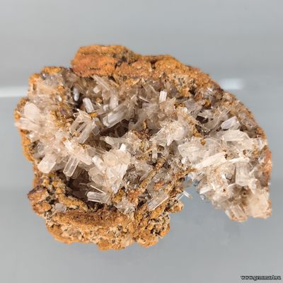 Гемиморфит, в лимоните. Мексика. 75*56*35мм