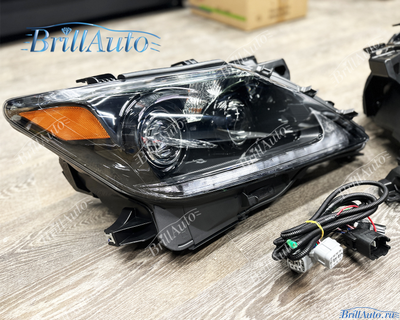 Фары Lexus LX 570 12-15 LED Anniversary черные