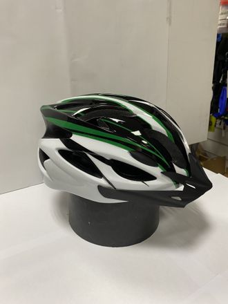 Шлем Sport (Black/White/Green)