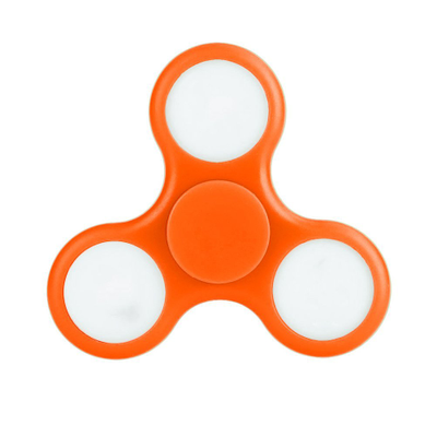 Спиннер "LED Orange" - с подсветкой