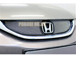 Защита радиатора Honda Civic IX (рестайлинг) 2013-2017 chrome
