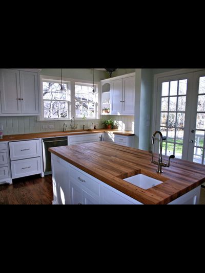 столешница на кухню из массива дерева