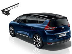 Дуги THULE (EvoFlushRail) для RENAULT Grand Scenic (Mk. IV)