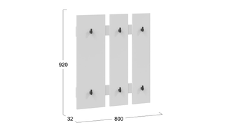 Вешалка настенная «Агата»