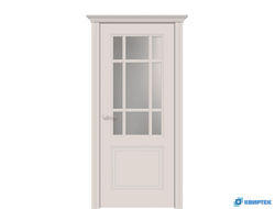 Дверь остеклённая с покрытием ПВХ Европа 2.3 ПО купить в Челябинске | КВИРТЕК