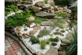 Благоустройство территорий природным камнем