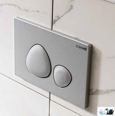 Унитаз CREAVIT Terra TP325-11CB00E-0000 c инсталляцией - комплект с сиденьем микролифт, клавишей SPA (TP325-11CB00E-0000+GR5003.01+GP7002.00 + KC0103.03.0000E)