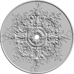 Розетка орнаментальная SR29N (наборная, накладная)