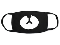 Тканевая защитная маска на лицо с мордочкой №4