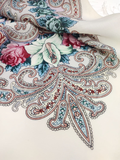 Павловопосадский платок Тайна сердца 1437-0