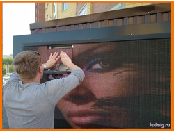 Ремонт светодиодного экрана в Тюмени