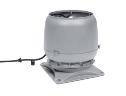 Вентилятор Vilpe E190S/125, 0-500 м3/час, с основанием 300х300мм белый