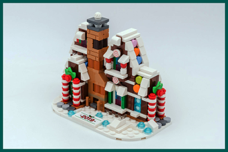 # 40337 «Пряничный Домик»–Мини / “Gingerbread House” Mini–Build (2019)