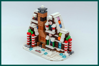 # 40337 «Пряничный Домик»–Мини / “Gingerbread House” Micro–Build (2019)