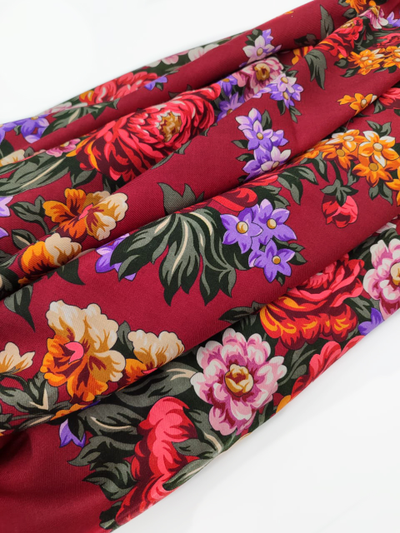 Павловопосадский платок День Победы 235-6