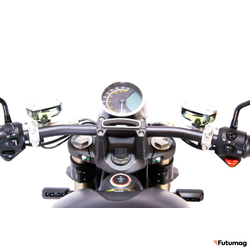 Электромотоцикл Super Soco TC Max (Спицованные диски) Желто-черный