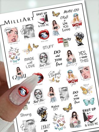 Слайдер-дизайн MilliArt Nails MAX-120