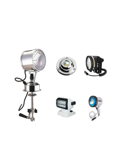 Фары-искатели, прожекторы, подводный свет