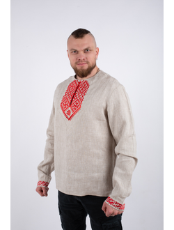 Рубаха "Сердечная" с вышивкой