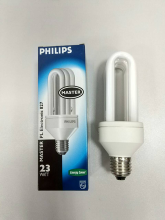 Трубчатой формы - Энергосберегающая лампа Philips Master-Pl-Electronic 23w  827 E27