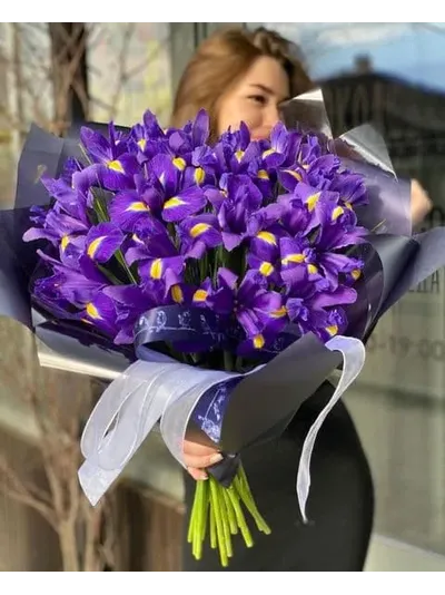Букет из ирисов
