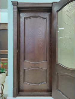 Межкомнатная Дверь ДГ София шпон тон 30 ясень шоколад