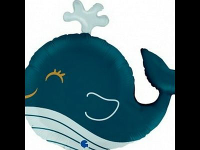 Шар 66 см Фигура, Счастливый кит,