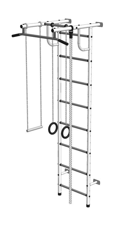 ДСК ПИОНЕР-С2Н белый, перекладины серые