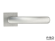 Дверная ручка на квадратном основании Fratelli Cattini "NEVADA" 8-CS матовый хром