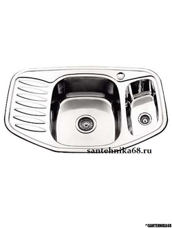 Мойка для кухни из нержавеющей стали LEDEME L97851B глянцевая