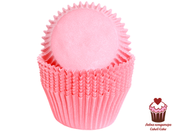 Капсулы бумажные для выпечки Розовые, 100 шт