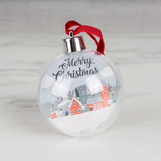 Ёлочный шар круглый