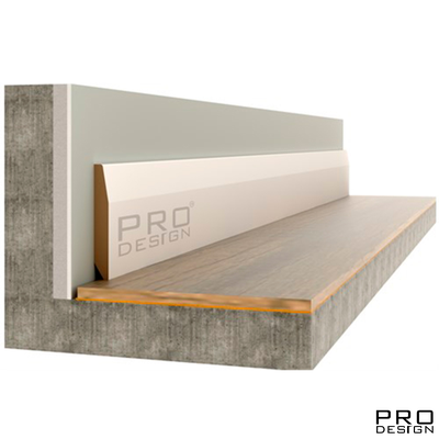 МДФ плинтус Pro Design Nova грунт под покраску 12х90 мм