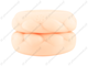Мастурбатор-стоппер Homme Genial Henchman персиковый вывернутый вид сбоку